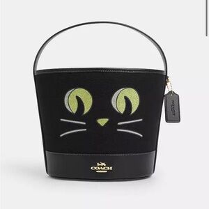 Coach Halloween bucket bag